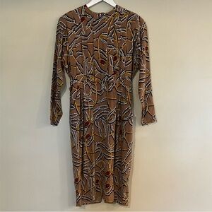 Vintage 100% Silk Starington Dress